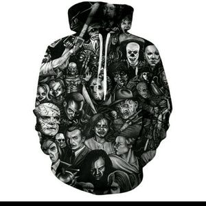 Horror Classics Halloween Hoodie size L/XL